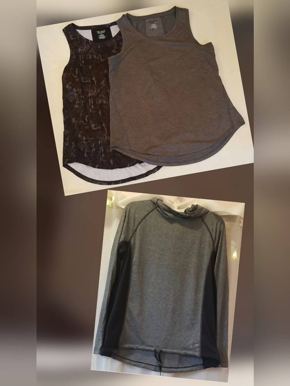 Hurley & Tek Gear Active Shirts